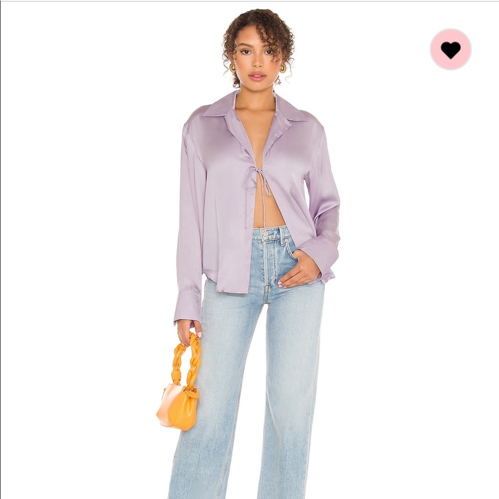 Song of Style purple blouse